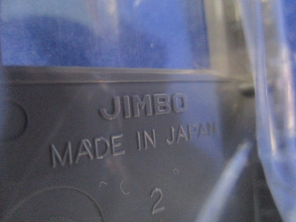 家具・機器用プレート(什器用)2口タイプ(10個入)(グレー)(新品未開封) NKPN-2UP