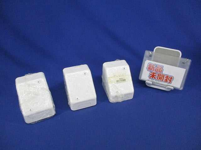 メタルモール用コーナーボックスA型(3個入)(ホワイト) M146