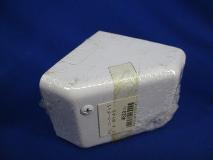 メタルモール用コーナーボックスA型(3個入)(ホワイト) M146