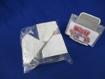 メタルモール用コーナーボックスA型(3個入)(ホワイト) M146
