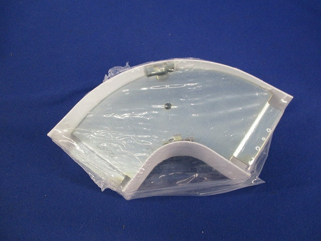 メタルモール フラットエルボC型(2個入)(ホワイト)(新品未開封) C303