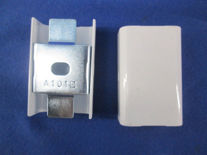 メタルモール付属品 ジョイントカップリング A型(21個入)(ホワイト)(キズ・汚れ有) A101