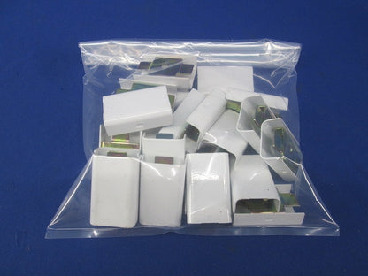 メタルモール付属品 ジョイントカップリング A型(21個入)(ホワイト)(キズ・汚れ有) A101