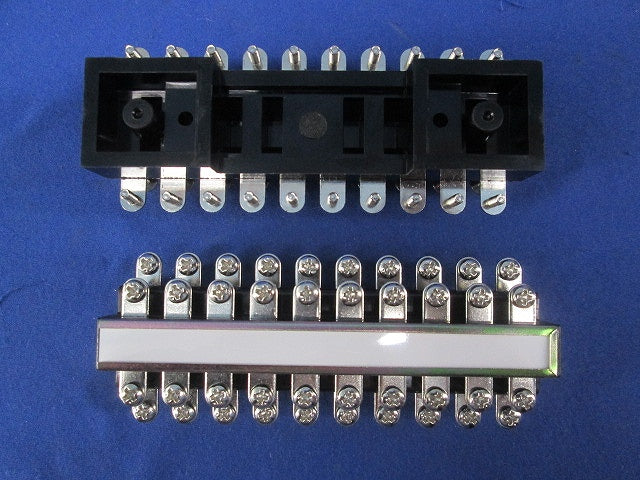 電話端子 端子板10列(2個入) 10P-2C