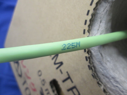 スーパーコイル0.5mm×4P(Cat.5e)(225m)(若草色) EM-TPCC5