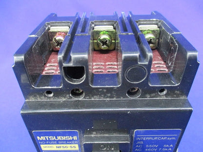 ノーヒューズブレーカ3P50A(ジャンク品) NF50-SS
