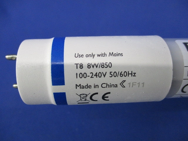 直管形LEDランプ T8 8W/850