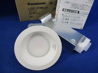 LEDダウンライトφ100 LGD3100LLB1