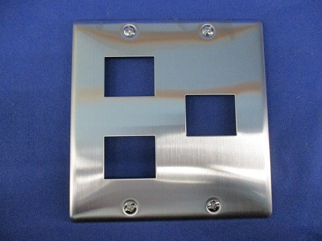 ステンレスプレート3コ用(2コ+1コ用)(5枚入) National WN7673