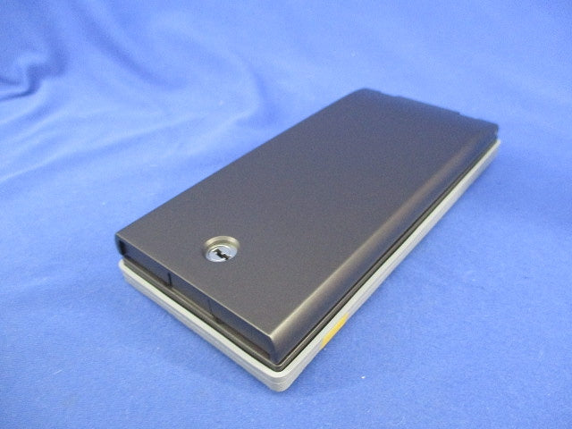 防噴流形 鍵付きセキュリティカバー(ダークブラウン) TDP-3WKY-DB