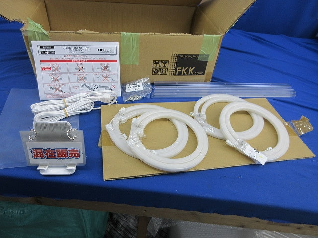 屋内用のLEDテープライト(10個入) FMT-1004-WW他