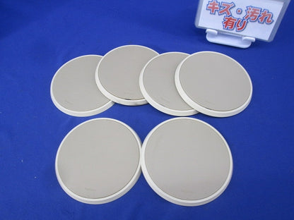 フルカラーBLプレート(6枚入)(ダークベージュ)(キズ・汚れ有)National WN7190