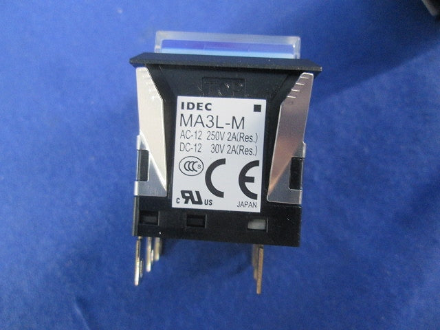 MAシリーズ 長角形照光押ボタンスイッチ(3個入) MA3L-M