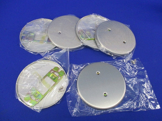 新金属丸型カバープレート(6枚入) WN7590