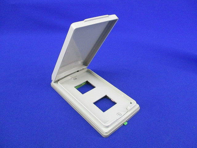 防滴プレート(2コ用 取付枠付)(3個入) WN7902