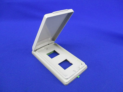 防滴プレート(2コ用 取付枠付)(3個入) WN7902