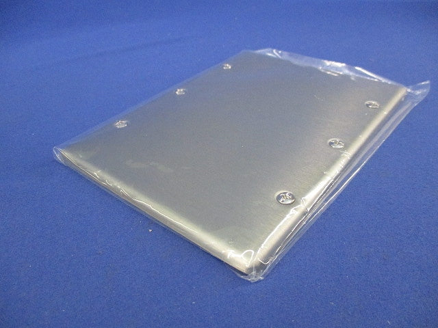 新金属カバープレート3連(取付枠付)(5枚入) WN7593