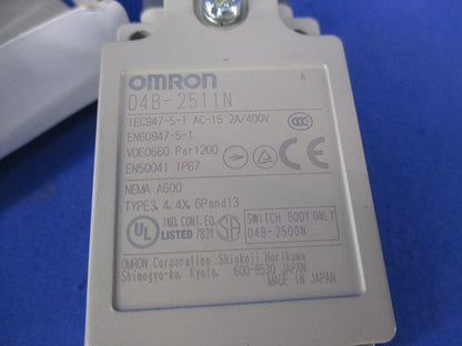 セーフティ・リミットスイッチ D4B-2511N