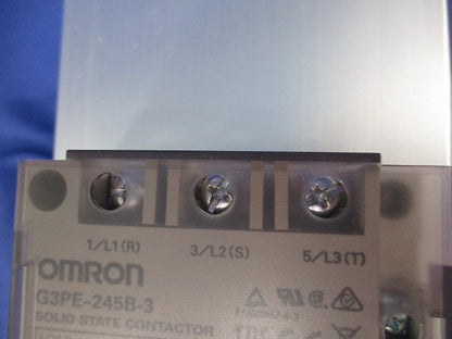 三相ヒータ用ソリッドステート・リレー(SSR) G3PE-245B-3