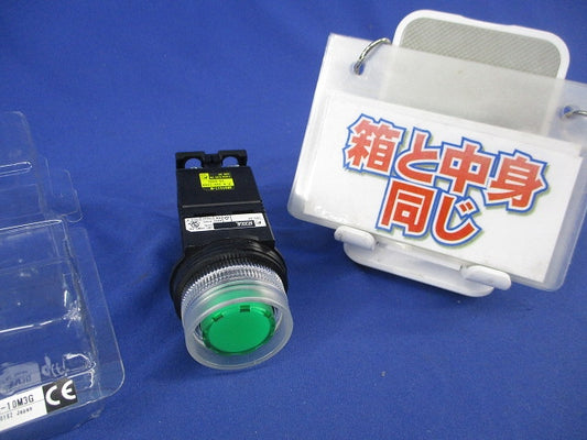 照光押しボタンスイッチ(φ30シリーズ)(グリーン) AR30G4L-10M3G