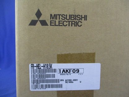 インバータ用オプション DCリアクトル(新品未開梱) FR-HEL-H18.5K