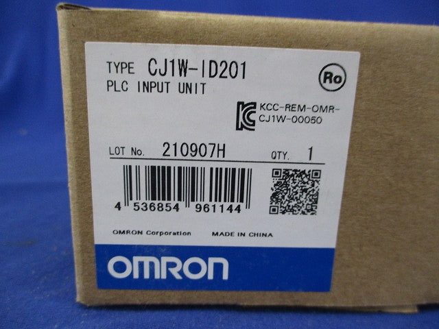 プログラマブルコントローラ(PLC)用 DC入力ユニット(新品未開梱) CJ1W-ID201