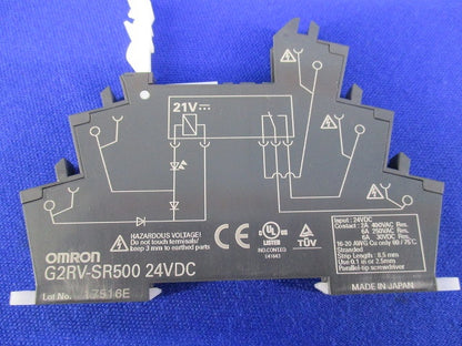 表面接続ソケット リレーセット G2RV-1-S-G+G2RV-SR500