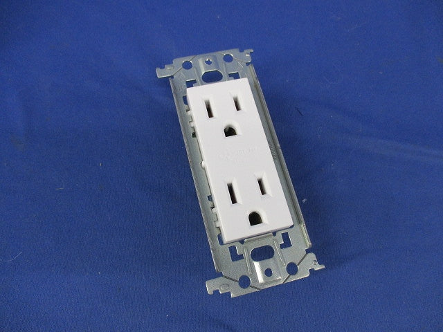 埋込接地ダブルコンセント(マットホワイト) WTL13123MW