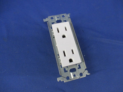 埋込接地ダブルコンセント(マットホワイト) WTL13123MW