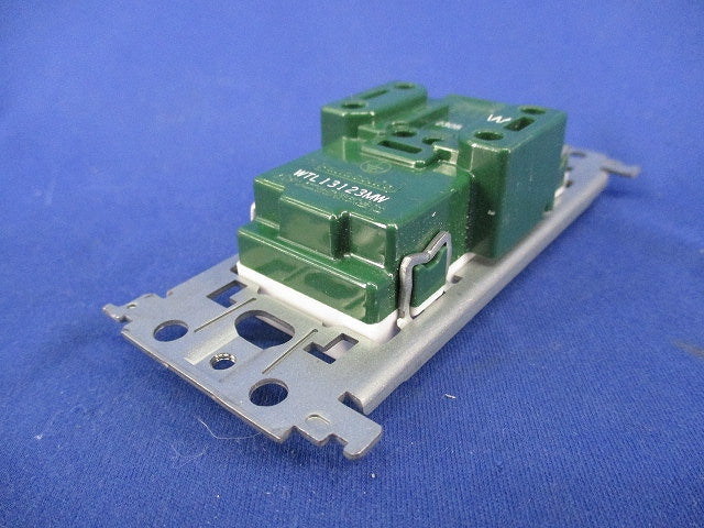 埋込接地ダブルコンセント(マットホワイト) WTL13123MW