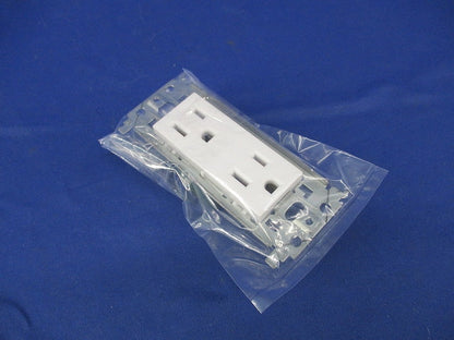 埋込接地ダブルコンセント(マットホワイト) WTL13123MW