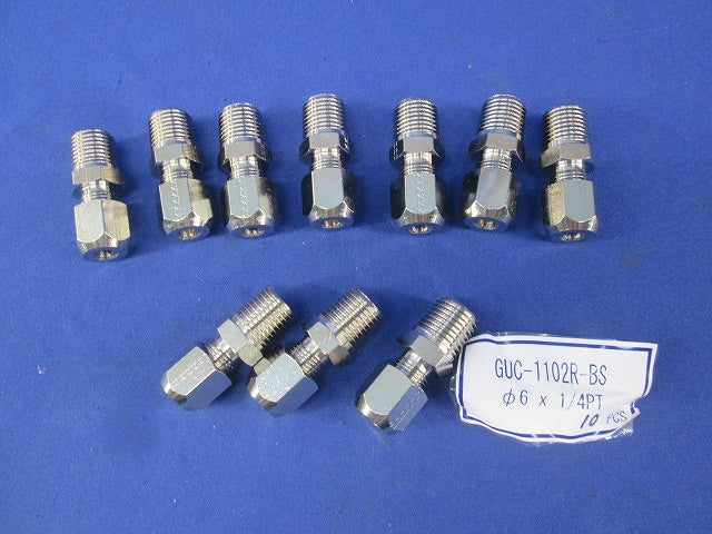 リング式銅管継手(計装用)ハーフユニオン(10個入) GUC-1102R-BS