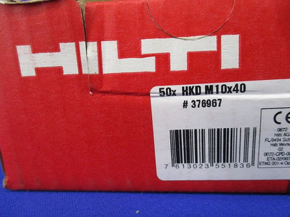 フラッシュアンカー HKD M10×40(50本入) 376967