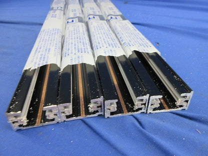 接地極付ライティングレール(切断品約1m×4本入)(黒) DR0214EN(K)
