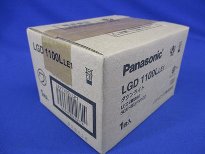 LED一体型ベースダウンライト φ100 2700K 電球色 電源内蔵 非調光 LGD1100LLE1