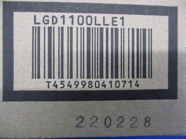 LED一体型ベースダウンライト φ100 2700K 電球色 電源内蔵 非調光 LGD1100LLE1