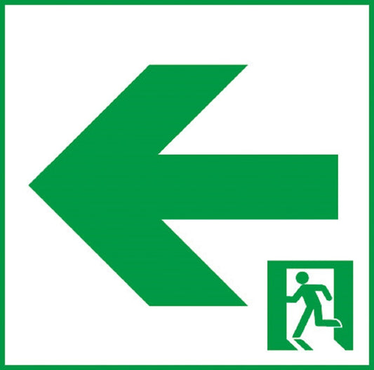 通路誘導灯用適合表示板 左 C級 10形 片面用 FK10016