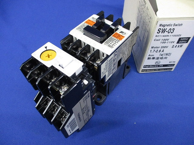 電磁開閉器100V SW-03