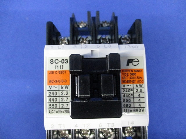電磁開閉器100V SW-03