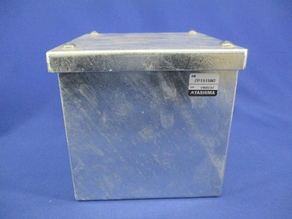 プルボックス 被せふた(亜鉛) ZP1515W2