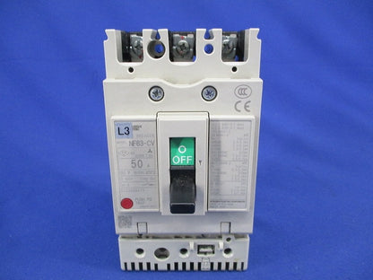 ノーヒューズブレーカ3P50A NF63-CV