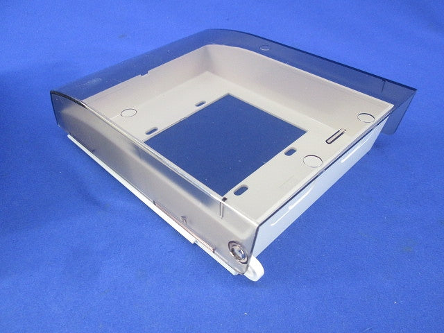 プロテクトカバー 屋内用スリム  二連用プレート用(ミルキーホワイト) WBKS-2