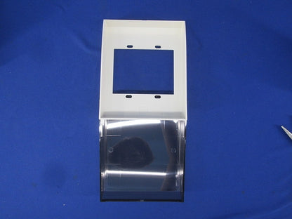 プロテクトカバー 屋内用スリム  二連用プレート用(ミルキーホワイト) WBKS-2