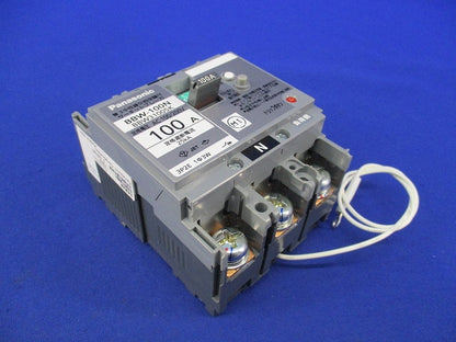 サーキットブレーカ3P2E100A(単3中性線欠相保護付)(ジャンク品) BBW-100N