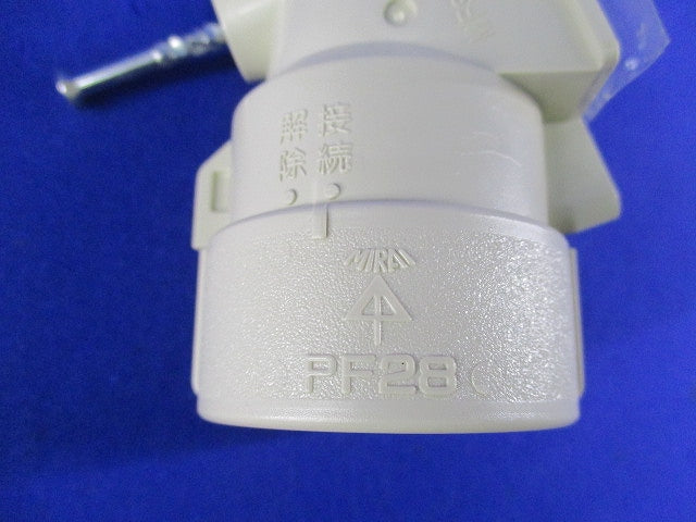 F・ころエンド(PF管用・Gタイプ・スクリュー釘付)(10個入)(ベージュ)(汚れ有) MSFE-28FGK