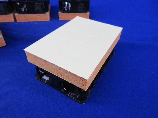 断熱ボード付 小判スライドボックス(磁石なし)(6個入) SBG-SO-DBF