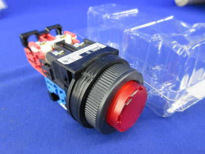 照光押ボタンスイッチ(AR30形・丸突形・赤・モメンタリ・1A1B接点) AR30E0L-11E3R