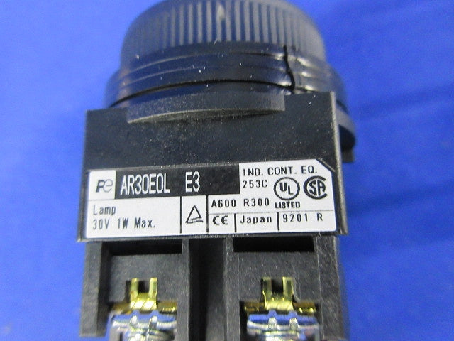 照光押ボタンスイッチ(AR30形・丸突形・赤・モメンタリ・1A1B接点) AR30E0L-11E3R