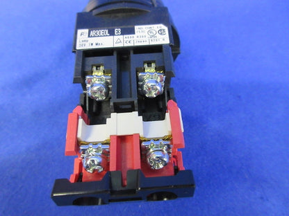 照光押ボタンスイッチ(AR30形・丸突形・赤・モメンタリ・1A1B接点) AR30E0L-11E3R