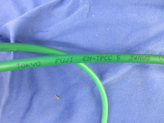 スーパーコイル0.5mm×4P(Cat.5e)(164m)(緑) EM-TPCC5